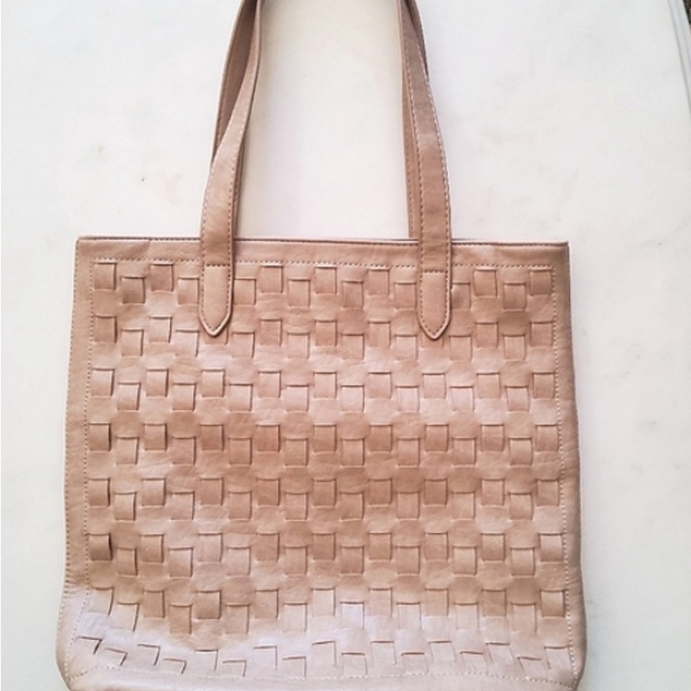 Joy Susan Woven Tote Bag